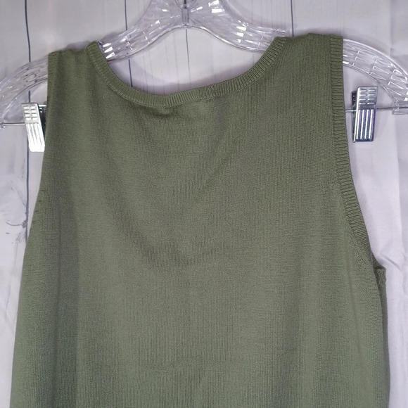 Loft outlet 100% cotton sleeveless knit top - Picture 6 of 6